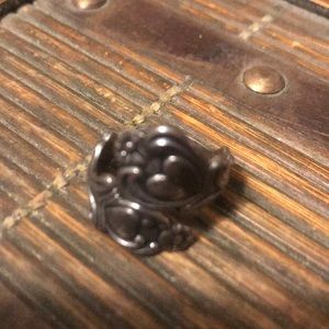 Sterling silver heart ring